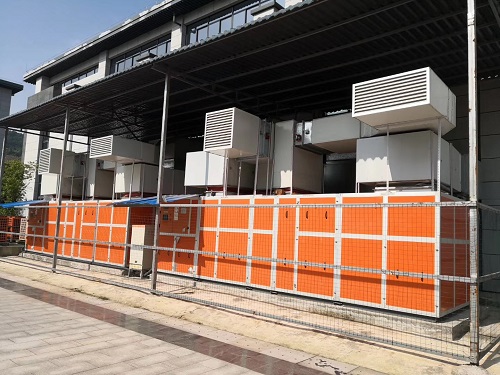 青龙山学校采用91麻豆电影在线观看三集一体除湿热泵