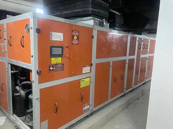 18年采用至今，除湿热泵依然运转正常