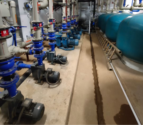 麻豆三级高潮性爱片设备有循环水泵、砂缸