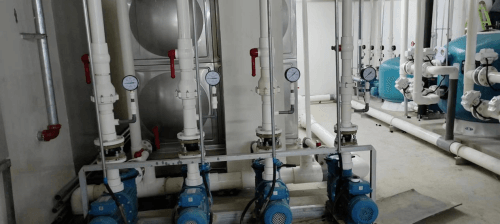 循环水泵、过滤砂缸